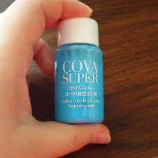 Краска для уреза кожи Cova Super голубая